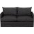 Saga 2-seters sovesofa XL - Mrkegr