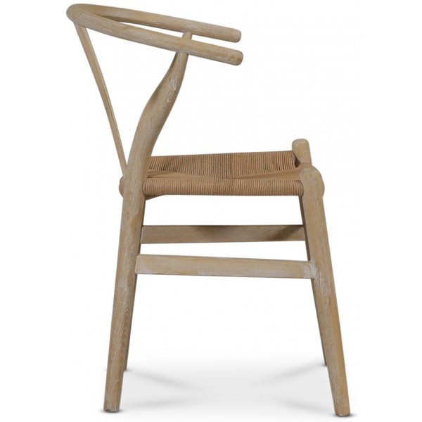 Brandon spisestol - Whitewash / Tausete Brandon spisestol - Whitewash / Tausete