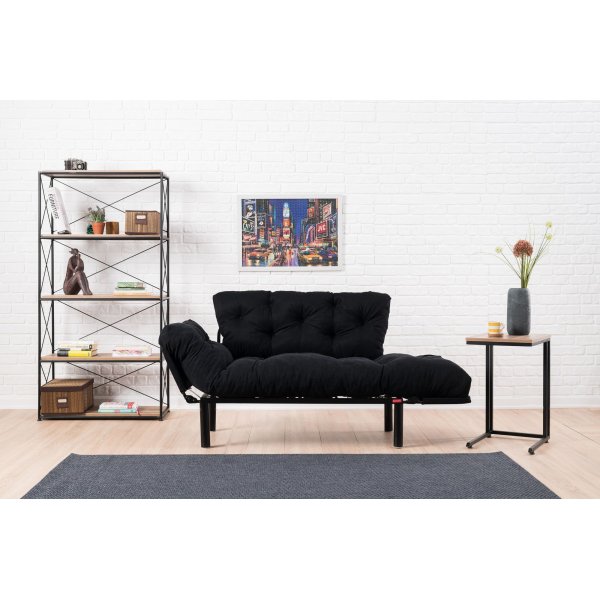 Nitta 2-seters sovesofa - Svart Nitta 2-seters sovesofa - Svart