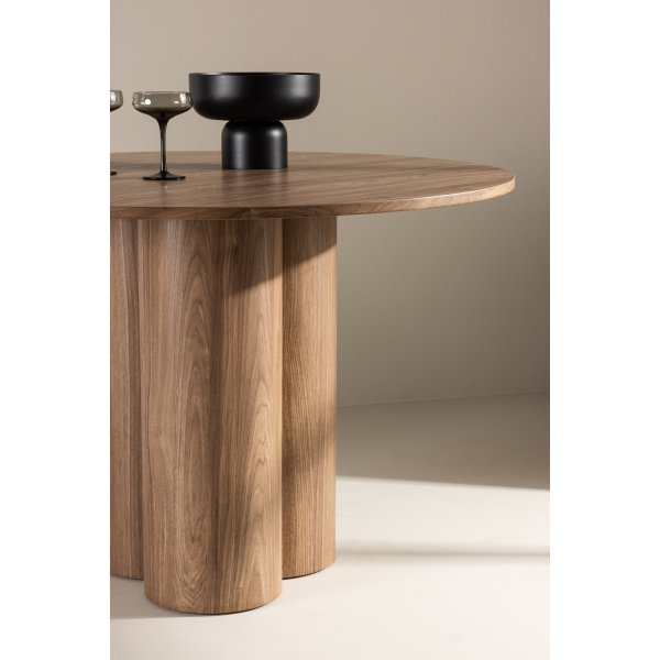 Spisebord 110 cm brunt - Olivia