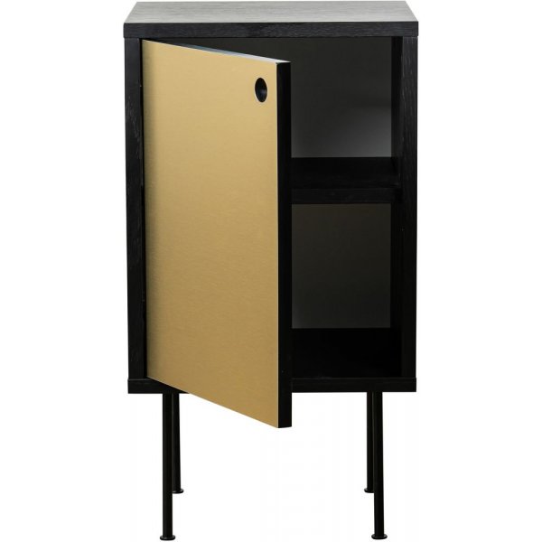 Volume nattbord - Svart / messing