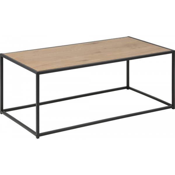 Seaford salongbord 100 cm - Eik/svart