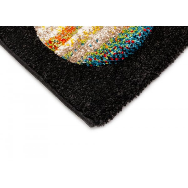 Barneteppe Mitchell Rymd - Svart Barneteppe Mitchell Rymd - Svart