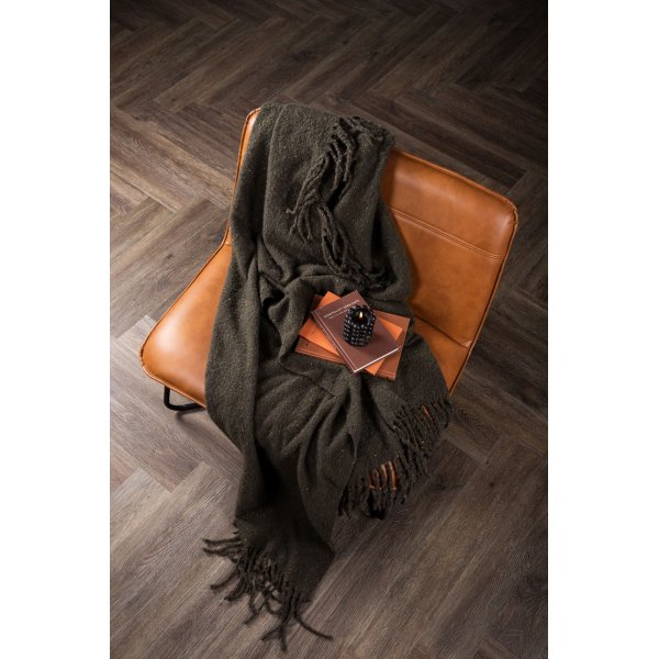 Paul pledd, 130x170 cm - Mørk grå Paul pledd, 130x170 cm - Mørk grå