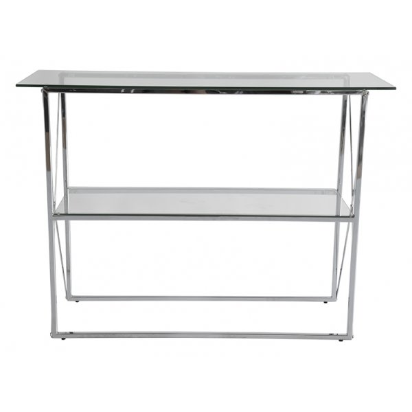 Cross konsollbord - Krom