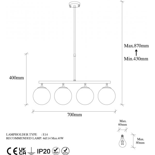 Fasettert taklampe 10440 - Vintage Fasettert taklampe 10440 - Vintage