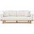 Reims 3-seters sofa - Krem