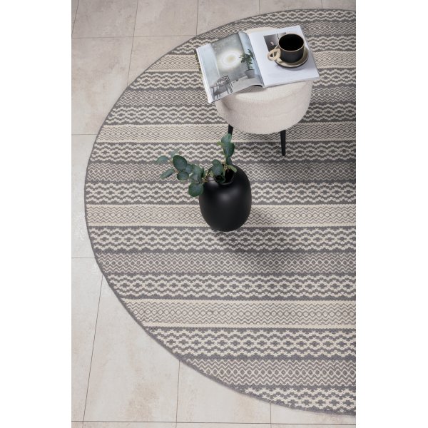 Morgana ullteppe - Lysegrå Morgana ullteppe - Lysegrå