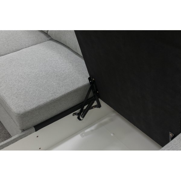 U sofa sovesofa grå - Tärnö + Flekkfjerner for møbler U sofa sovesofa grå - Tärnö + Flekkfjerner for møbler