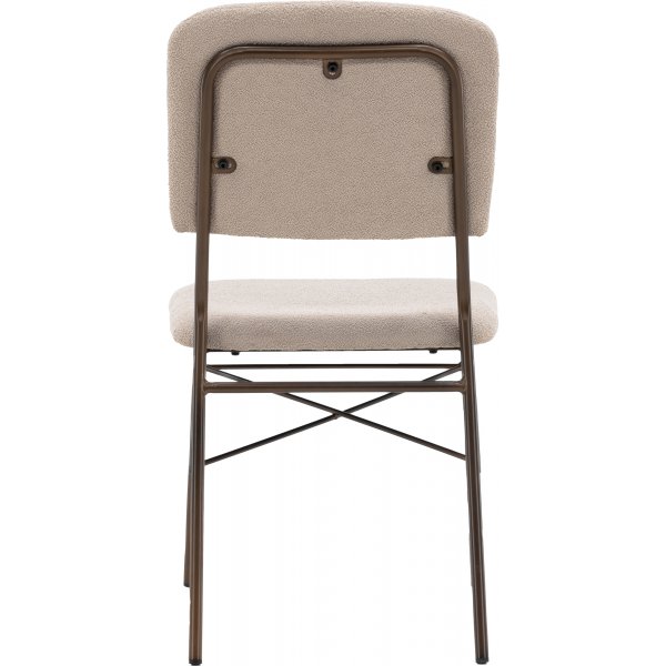 Spisestol i silke - Beige Spisestol i silke - Beige