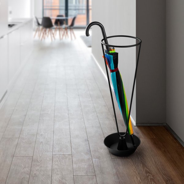 Semsi paraplystativ 6 - Svart Semsi paraplystativ 6 - Svart