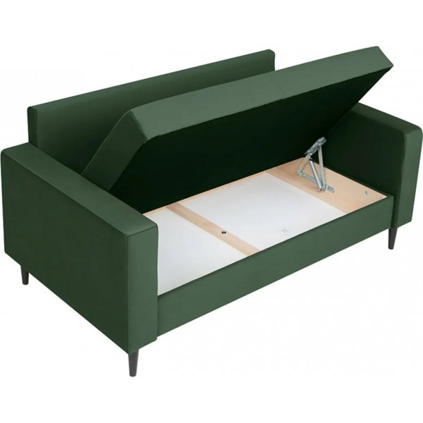 Rimi 2-seters sofa med oppbevaring - Grønn Rimi 2-seters sofa med oppbevaring - Grønn