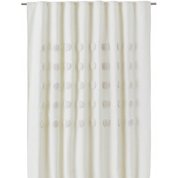 Pom gardin 1-pakning 140 x 280 cm - Offwhite