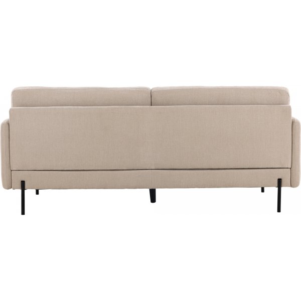 Antibes 2-seters sofa - Beige/Sort Antibes 2-seters sofa - Beige/Sort