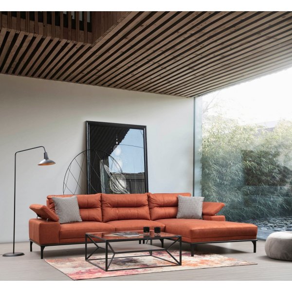 Hollywood divansofa - oransje