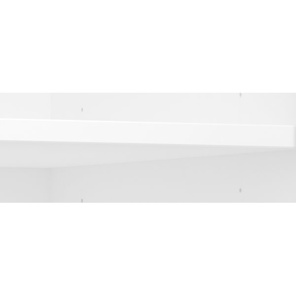 Slimline nattbord harlekin - Hvit/svart