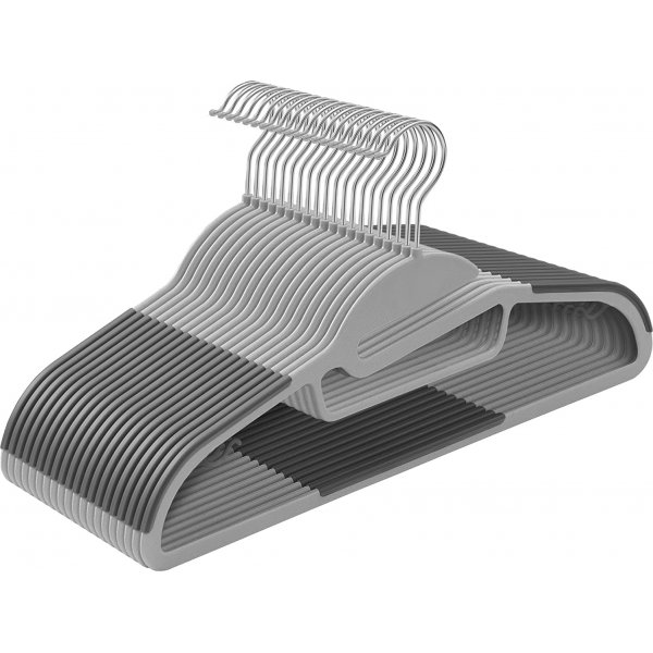 Kleshenger, plast, 41,5 cm, 20-pakning - Gr