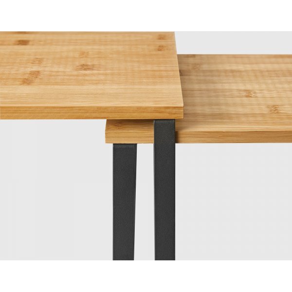 Spezia krydderhylle, 2 stk - Beige/svart Spezia krydderhylle, 2 stk - Beige/svart