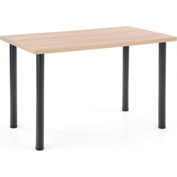 Buno spisebord 120 cm - Sonoma eik/sort