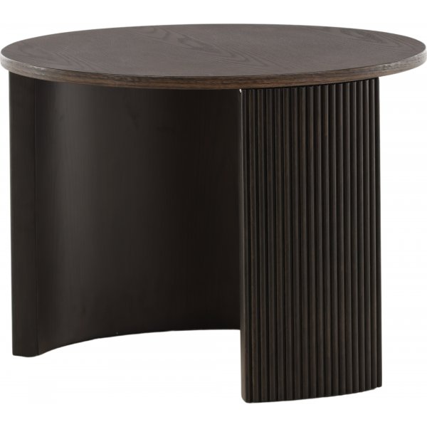 Bristol sofabord Ø60 cm - Semsket skinn Bristol sofabord Ø60 cm - Semsket skinn