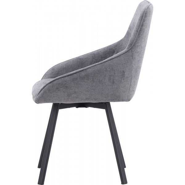 Rosie spisestol - Grå/svart Rosie spisestol - Grå/svart