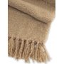 Sten pledd, 130x170 cm - Beige