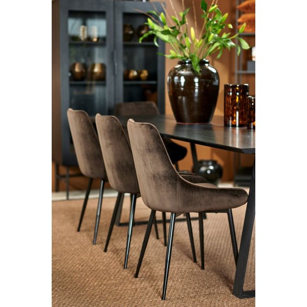 Delora keramikk-krukke 39 cm - Svart Delora keramikk-krukke 39 cm - Svart