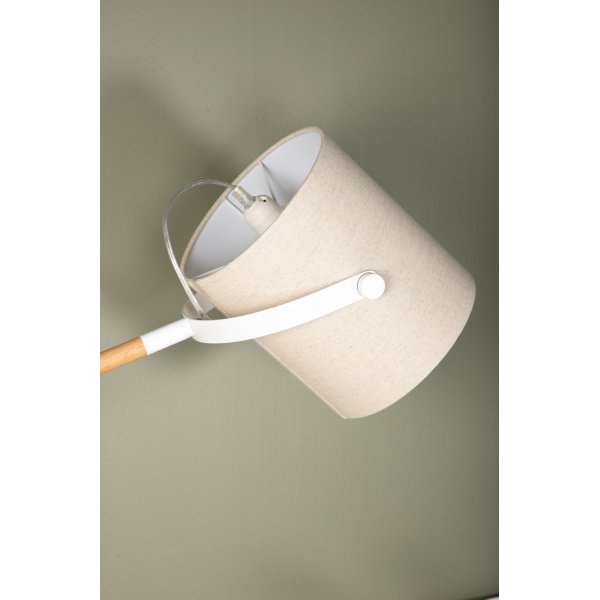 Ruff gulvlampe - Hvit Ruff gulvlampe - Hvit