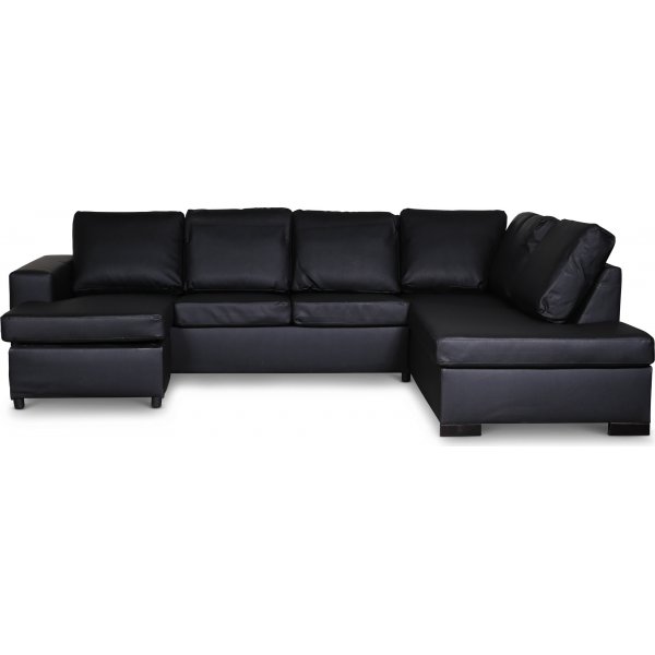 Solna U-sofa D3A - Bonded Leather
