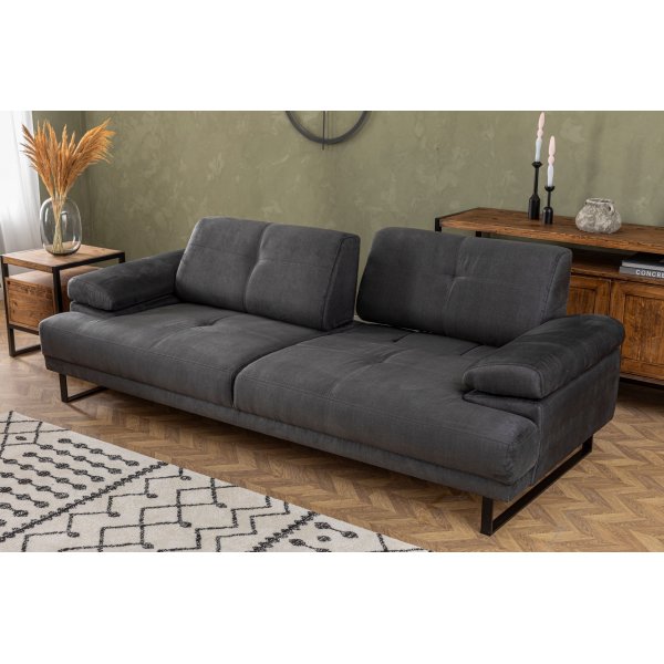 Mustang 3-seters sofa - Antrasitt