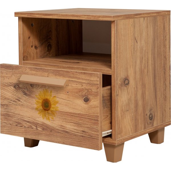 Leva Seed nattbord - Furu Leva Seed nattbord - Furu