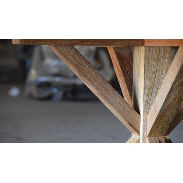 Palma rustikt spisebord �120 cm - Vintage