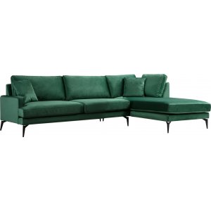 Papira hjrnesofa - Grnn