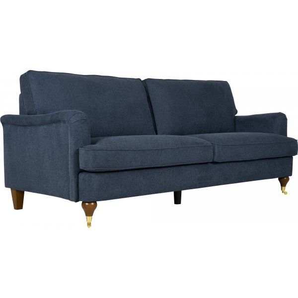 Howard Watford Deluxe 3-seters sofa - blå Howard Watford Deluxe 3-seters sofa - blå