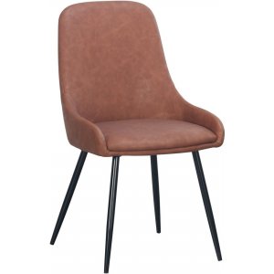 Theo stol - Brun PU + Flekkfjerner for møbler Theo stol - Brun PU + Flekkfjerner for møbler
