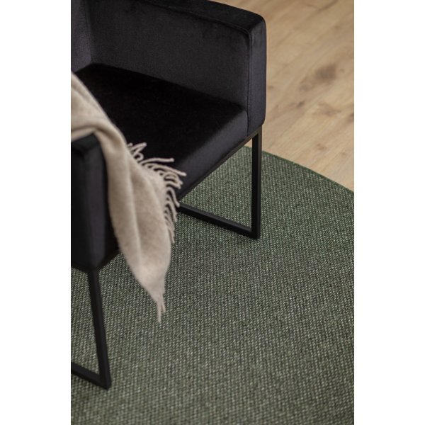 Zeus flatvevd teppe Smaragdgrønn Zeus flatvevd teppe Smaragdgrønn