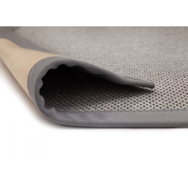 Flatvevd teppe Winston - Taupe/grå Flatvevd teppe Winston - Taupe/grå