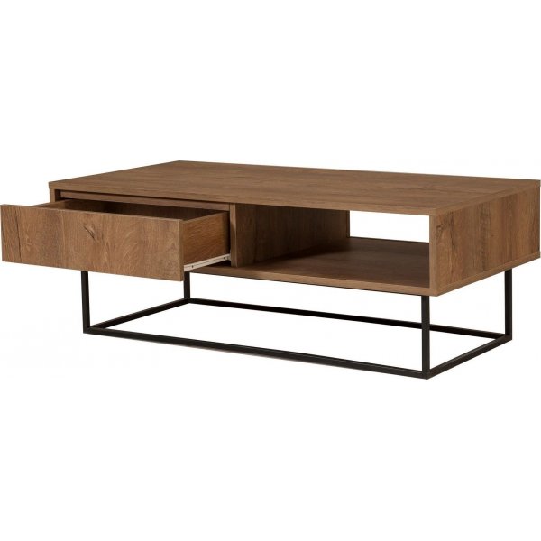 Dale salongbord - Valnøtt/svart Dale salongbord - Valnøtt/svart