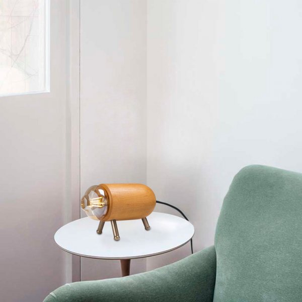 Kavuk bordlampe 127 - Tre Kavuk bordlampe 127 - Tre