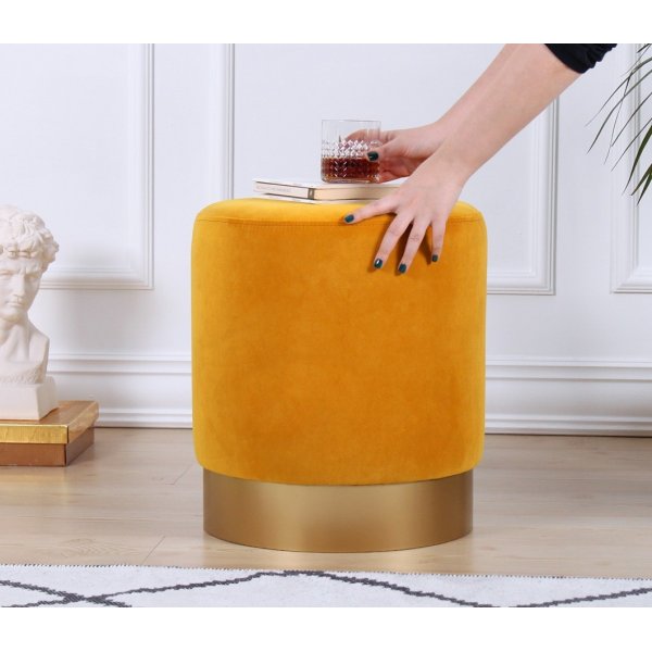 Memphis puff - Sennepsgul