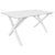 Spisebord Scottsdale 150 cm - Hvit + Mbelpleiesett for tekstiler