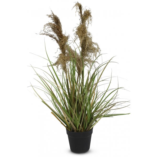 Kunstig plante - Gress/Pampasgress H94 cm