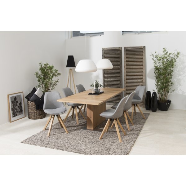 Dima spisestuestol - Lys grå Dima spisestuestol - Lys grå