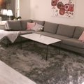 Kundebilde Maryland sofabord 110 - Hvit ekte marmor/svart