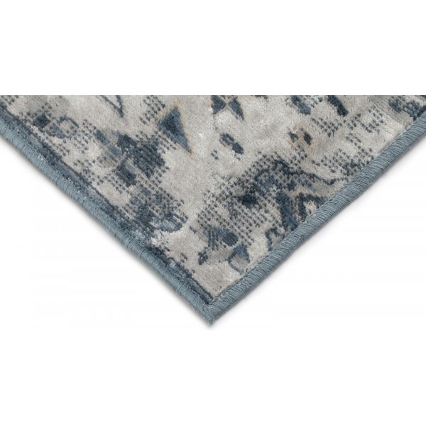 Viskosematte Casablanca Patch - Blå Viskosematte Casablanca Patch - Blå