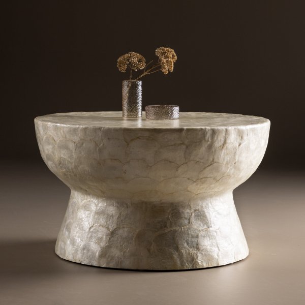 Sandön salongbord Ø70 cm - Lys grå Sandön salongbord Ø70 cm - Lys grå