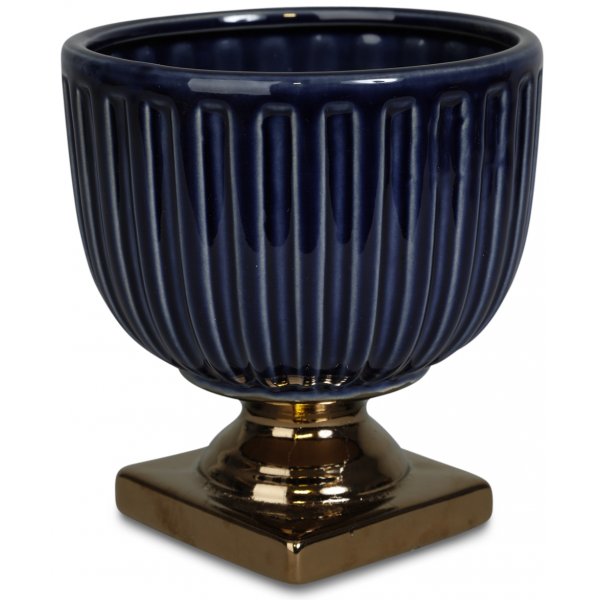 Krukke Grek p fot H16,5 cm - Bl
