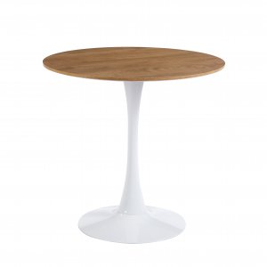 Astrid rundt spisebord Ø80 cm - Eik / Hvit Astrid rundt spisebord Ø80 cm - Eik / Hvit