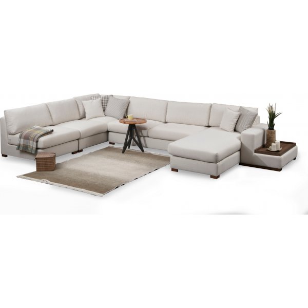 Loke u-sofa - Beige