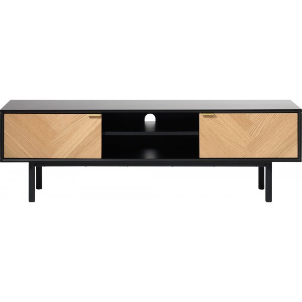Kln TV-benk 160 cm Eik / Sort